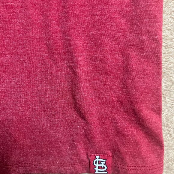 Nike St. Louis Cardinals Women XS Athletic Fit Red‎ Grey 3/4 Sleeve MLB (Z) - Picture 3 of 8